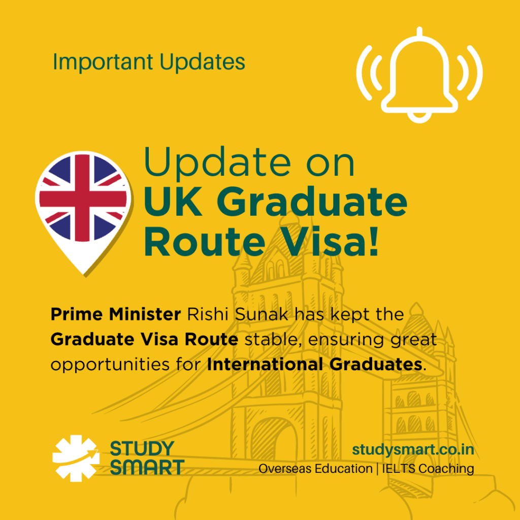 Rishi Sunak Confirms Graduate Visa Route, Securing Opportunities for International Students